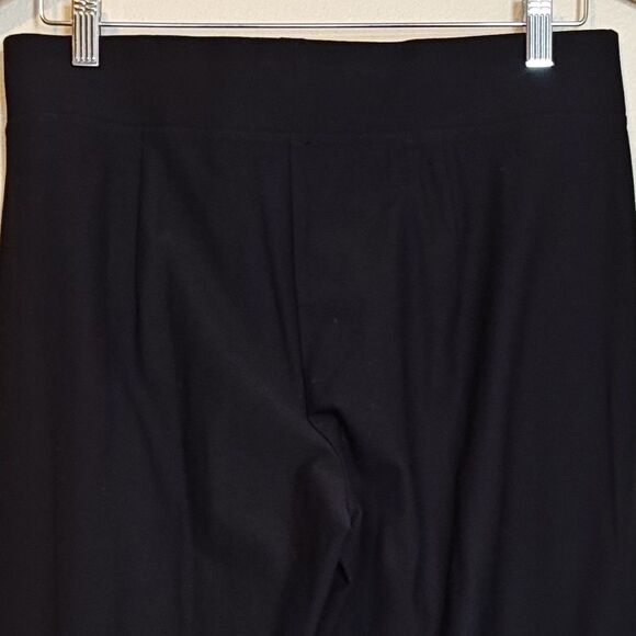 Eileen Fisher Pants Womens Medium Pull On Straight Leg Stretch Viscose Nylon - Picture 4 of 10